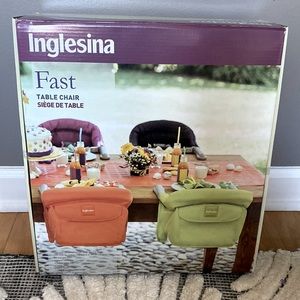 NEW IN BOX - Brand New Inglesina Baby Table Chair, Black